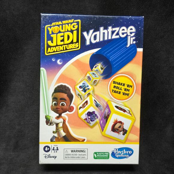 Star Wars Young Jedi Adventures Yahtzee Jr. Hasbro Gaming - Picture 1 of 5